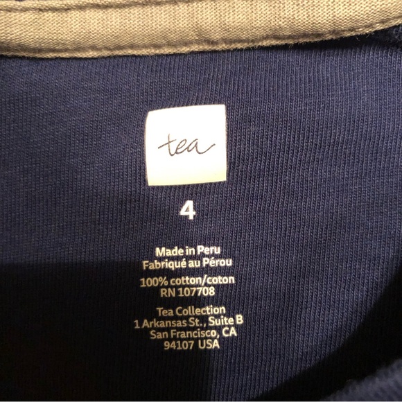 Tea Collection Yeti Snowboarder long sleeve tee - size 4 boys t-shirt - Picture 2 of 5